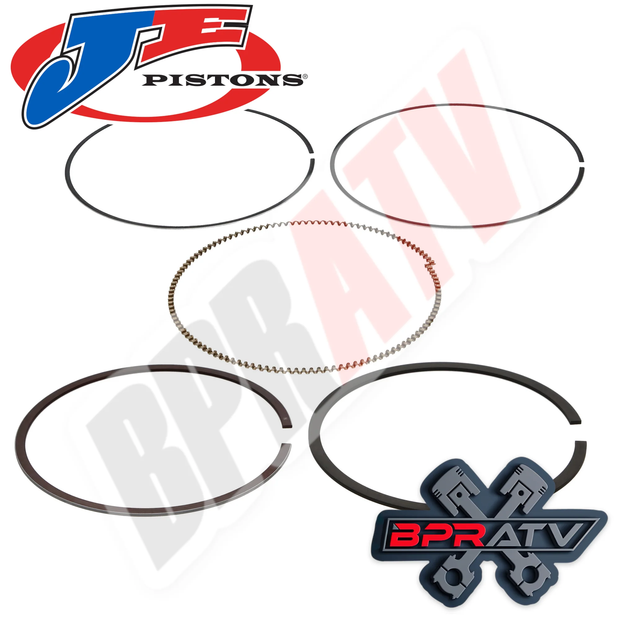 06+ TRX450R TRX 450R 450 ER JE Piston Cometic Gaskets Stock Bore 96 mil Top End - Image 14