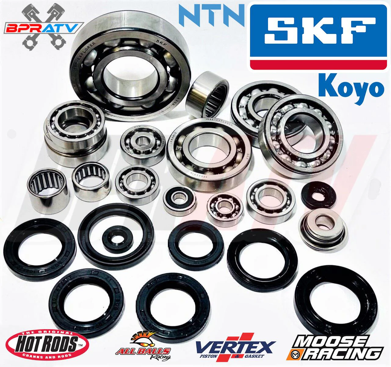 06+ TRX450R TRX 450R Cases Complete Stock Rebuilt Motor Engine Rebuild Parts Kit - Image 9