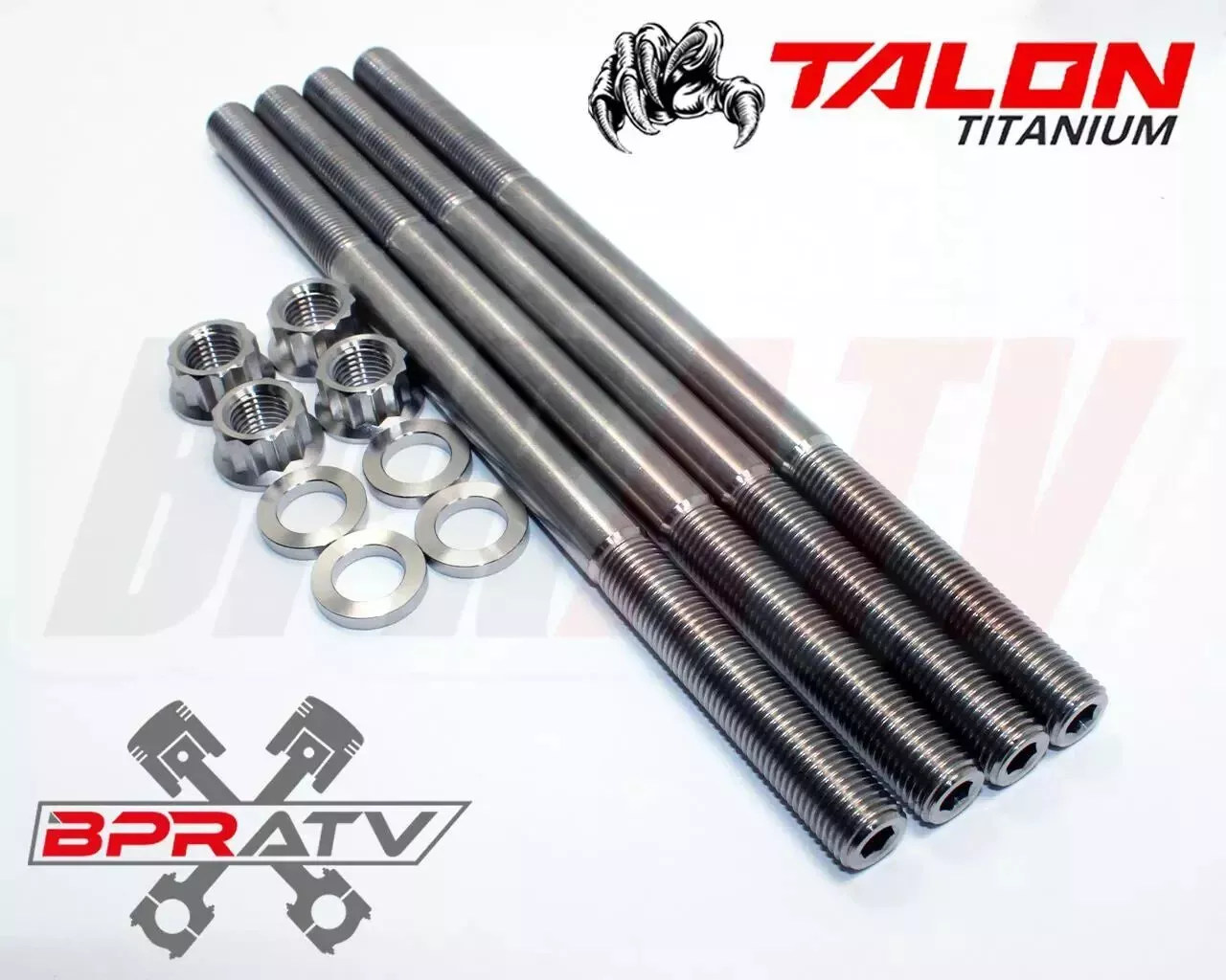 06+ TRX450R TRX 450R Cylinder Head Studs Stud Kit Heavy Duty After Market Bolts - Image 13
