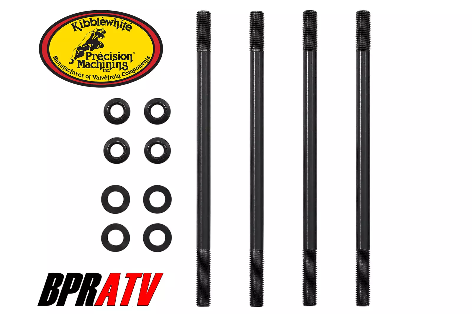 06+Yamaha Raptor 700 Kibblewhite Stronger Heavy Duty Cylinder Head Studs Bolts - Image 12