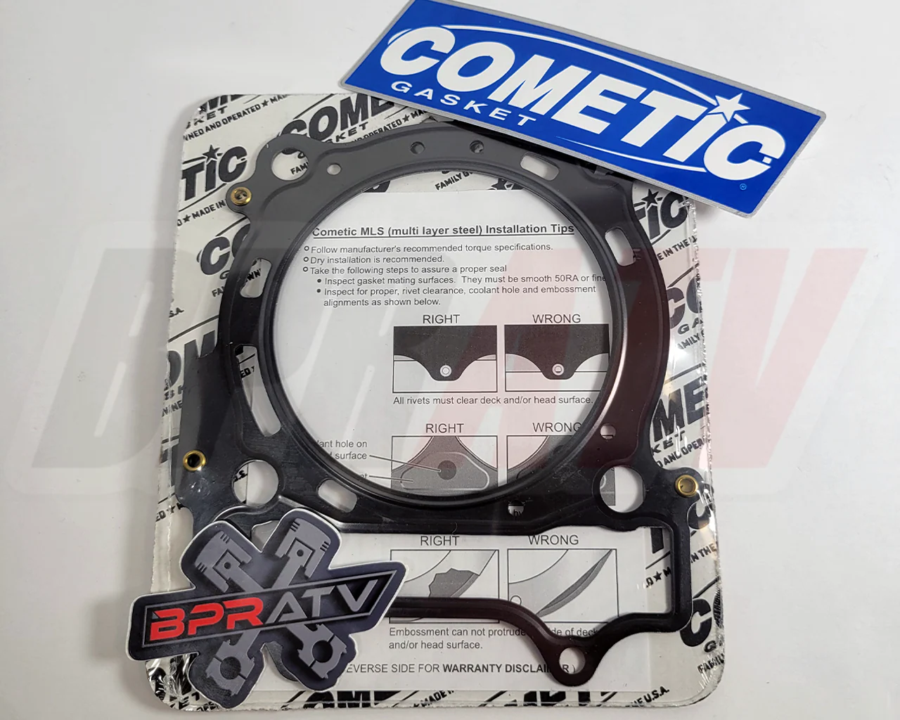 07-09 Yamaha WR450F WR 450F 95 mm OEM Stock Bore COMETIC Top End MLS HEAD Gasket - Image 7