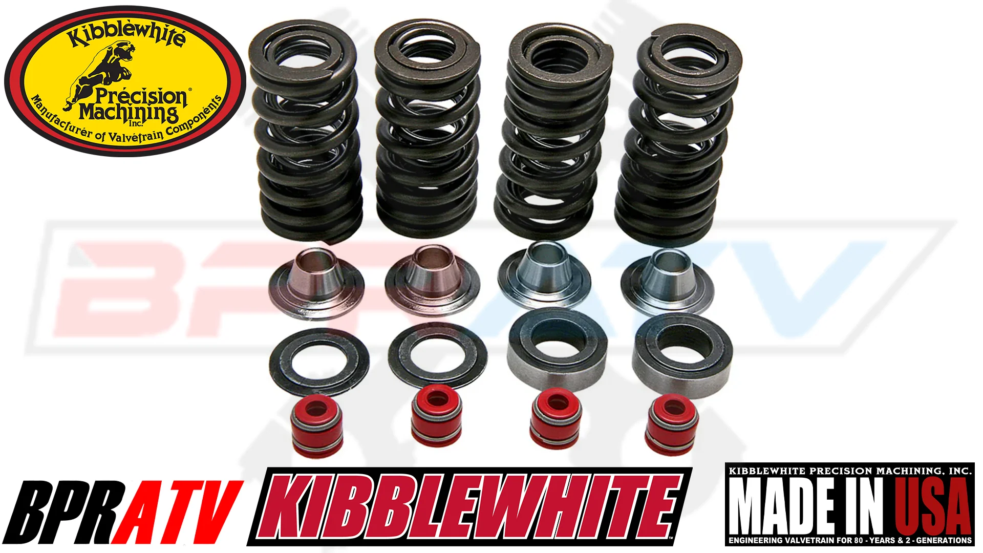 07+ Honda CRF150R Kibblewhite Valves Titanium Springs Guides Cometic Gasket Kit - Image 8