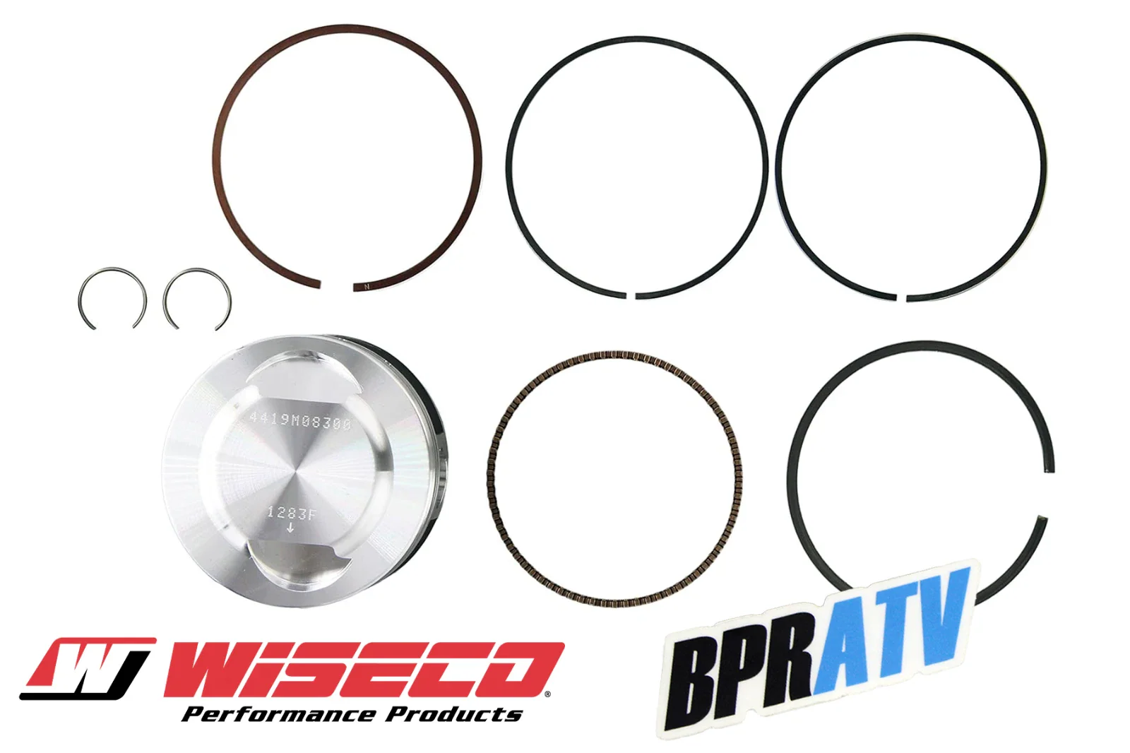 07+ Polaris Outlaw 90 Sportsman 90 Big Bore 49mm 10.5:1 Wiseco Forged Piston Kit - Image 14