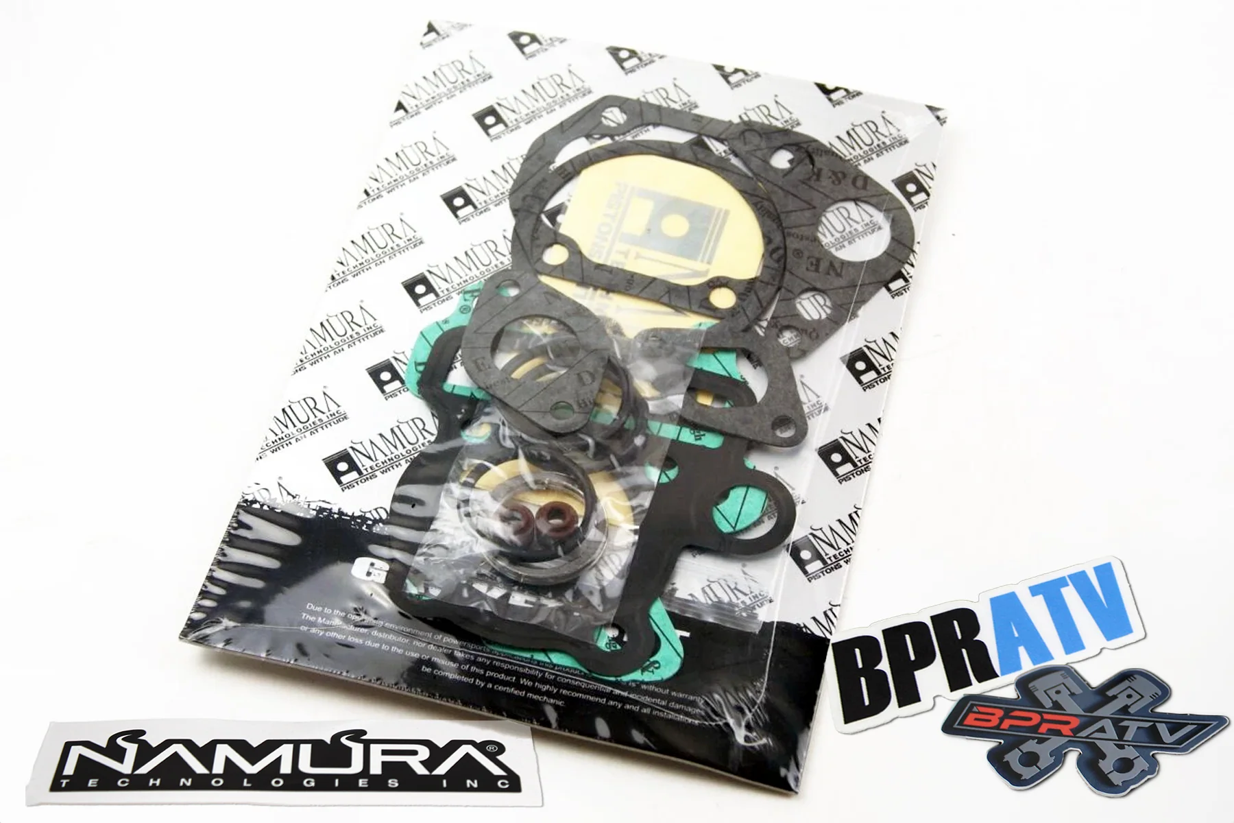 07+ Polaris Sportsman 90 Outlaw 90 Big Bore Kit 49mm Wiseco Top End Rebuild Kit - Image 8