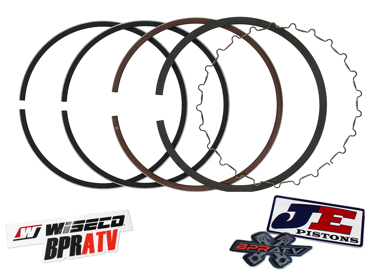 07+ Sportsman Outlaw 90 Big Bore 49m Cylinder Wiseco Piston Top End Rebuild Kit - Image 9