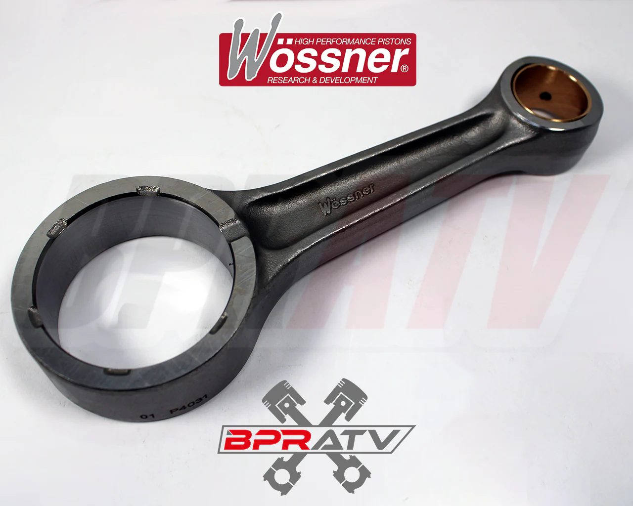 07+ Yamaha Grizzly 700 YFM700 WOSSNER Connecting Rod Kit Crankshaft Rebuild Kit - Image 3