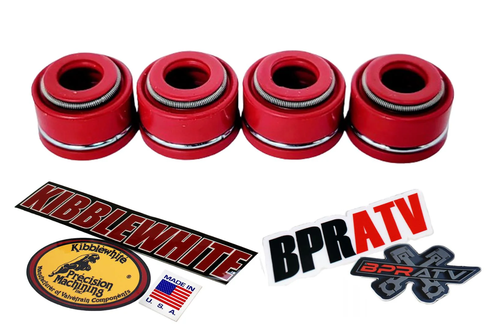 08 09 Honda TRX700XX TRX 700XX Kibblewhite Race Titanium Valves Springs Seal Kit - Image 7
