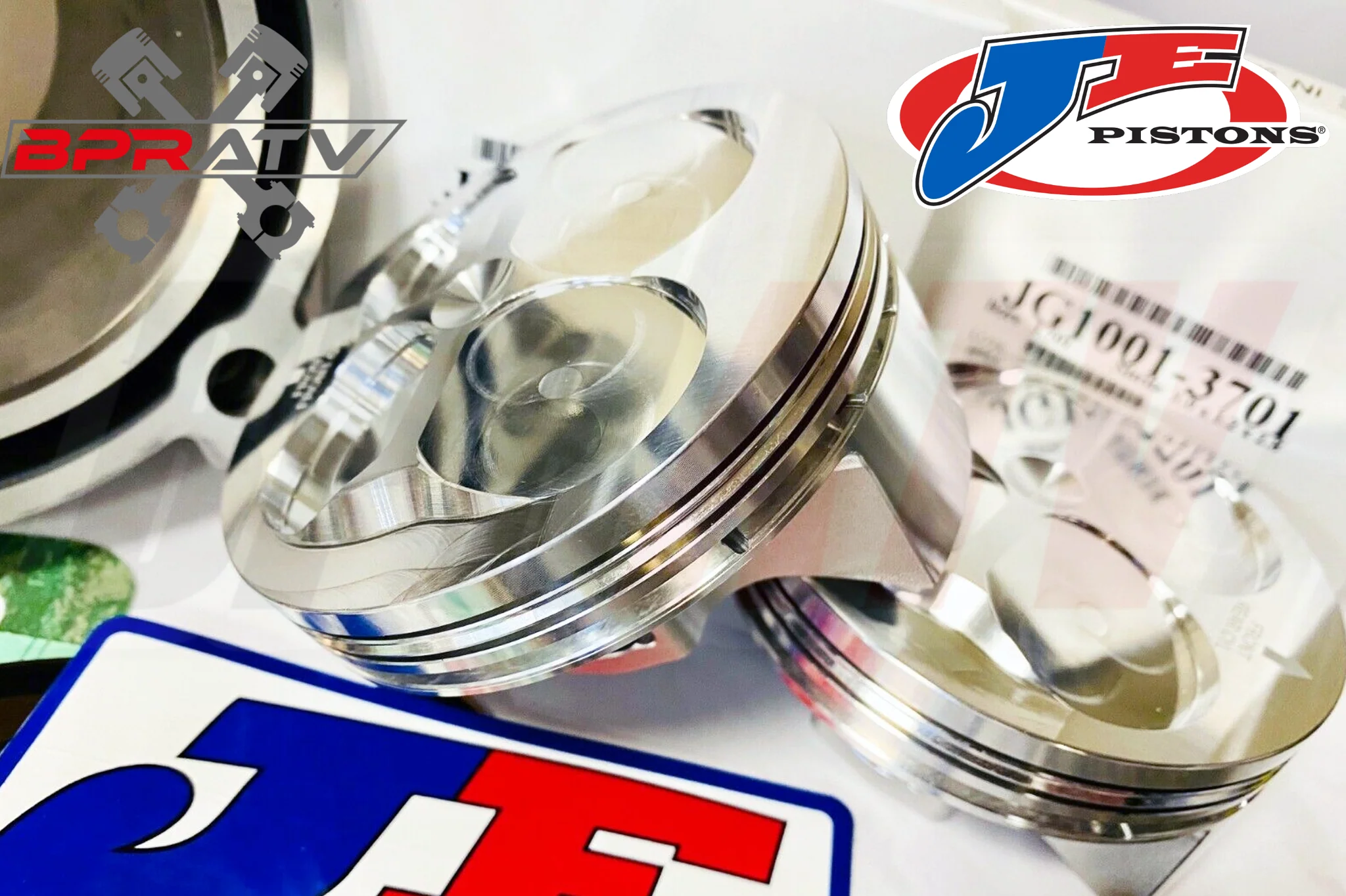 08-11 Kawasaki Teryx 750 Hotrods Crank Cylinder JE Pistons Complete Rebuild Kit - Image 6