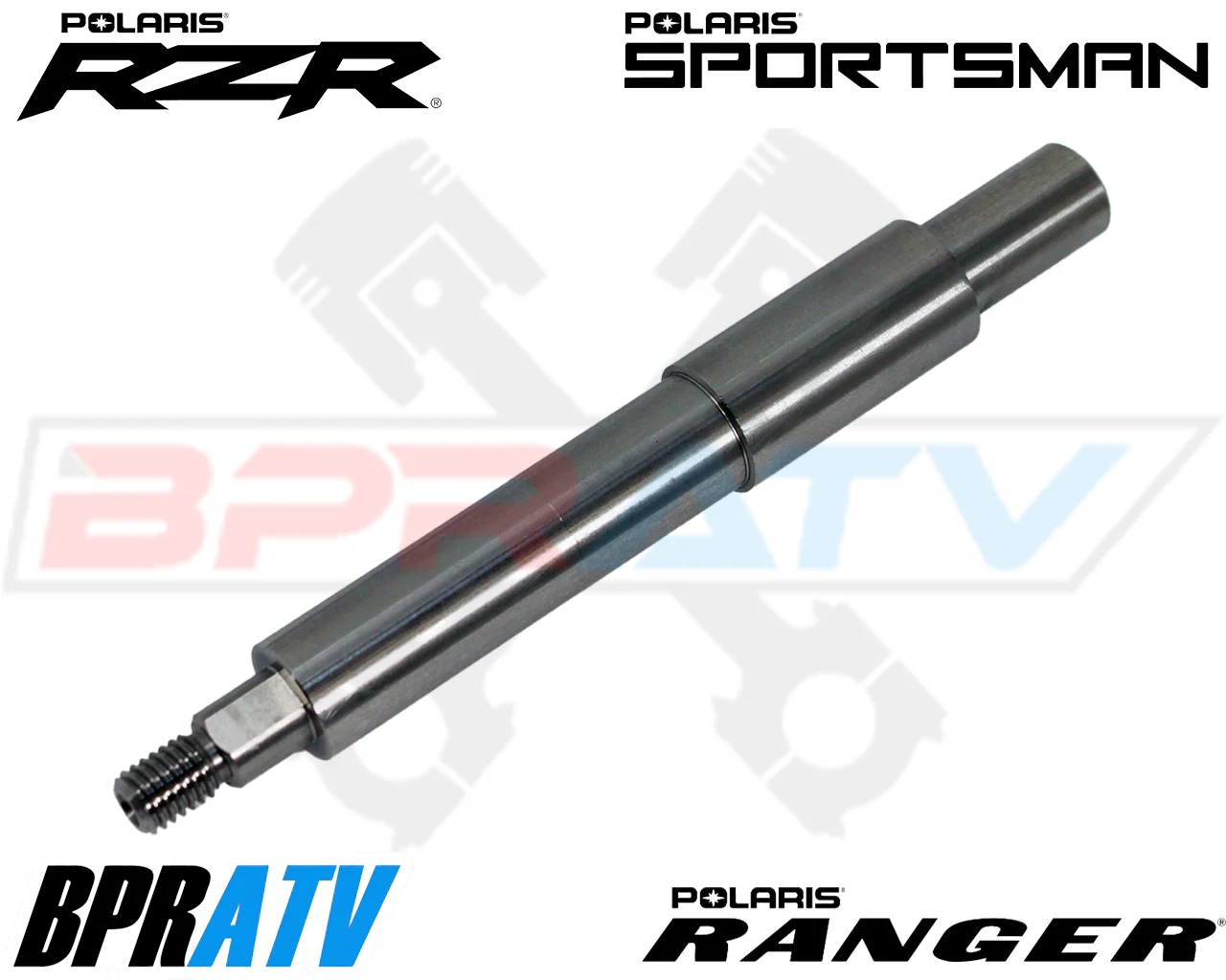 08-14 Polaris RZR 800 RZR 800 BPRATV Heavy Duty OEM Replacement Water Pump Shaft - Image 5