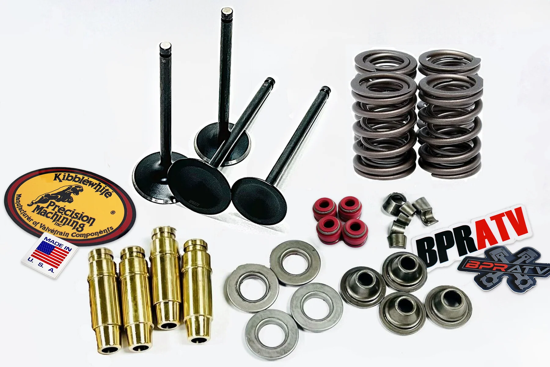 08+ RMZ450 RMZ 450 Kibblewhite Valves Stock Replacement Valve Springs Redo Kit - Image 6