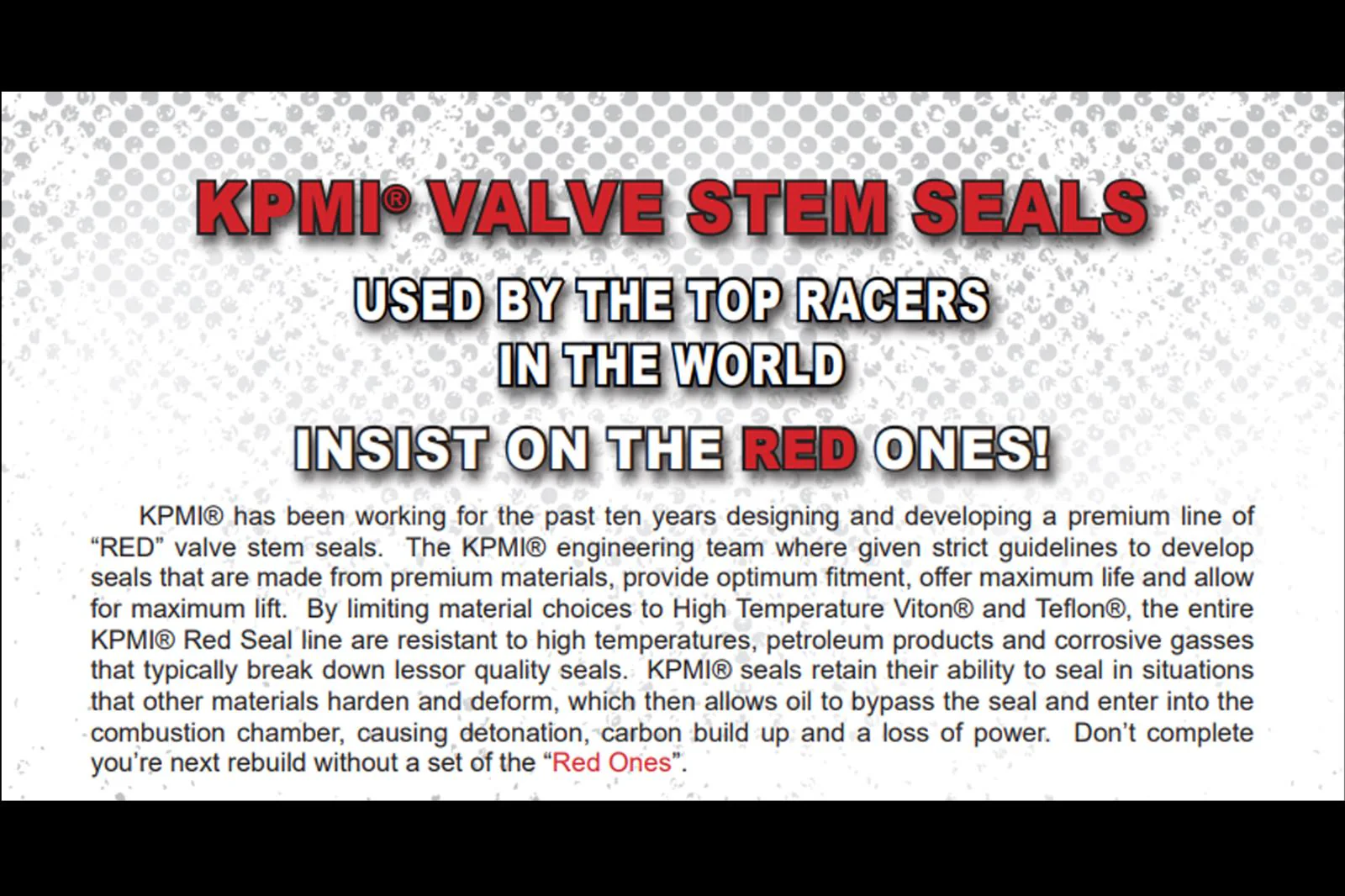 09-12 CRF450R CRF 450R Kibblewhite Valve Set Titanium Spring Kit RED Viton Seals - Image 13