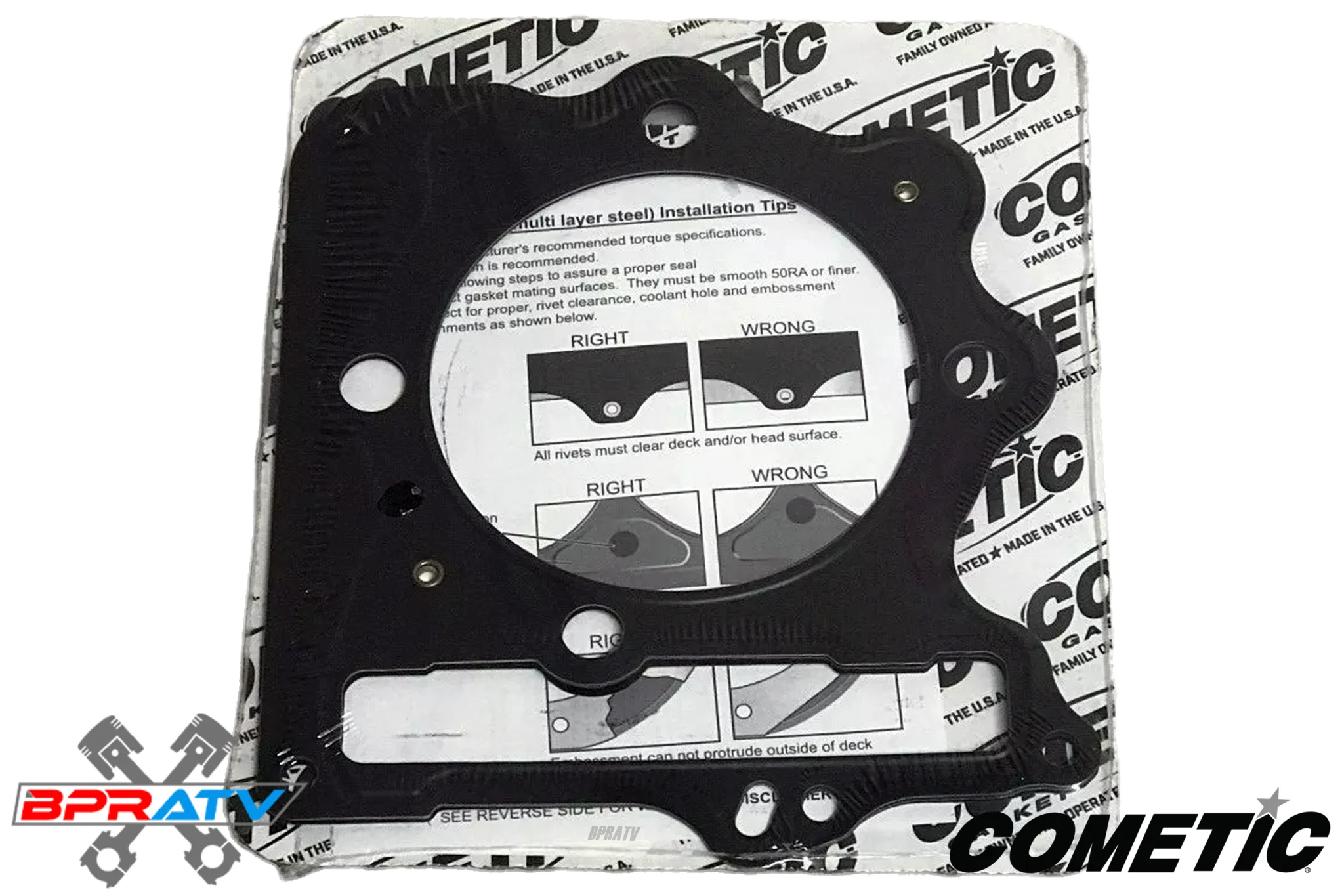 09-14 Honda TRX400X TRX 400EX 400X 87 88mm 89mm Big Bore Cometic MLS Head Gasket - Image 16
