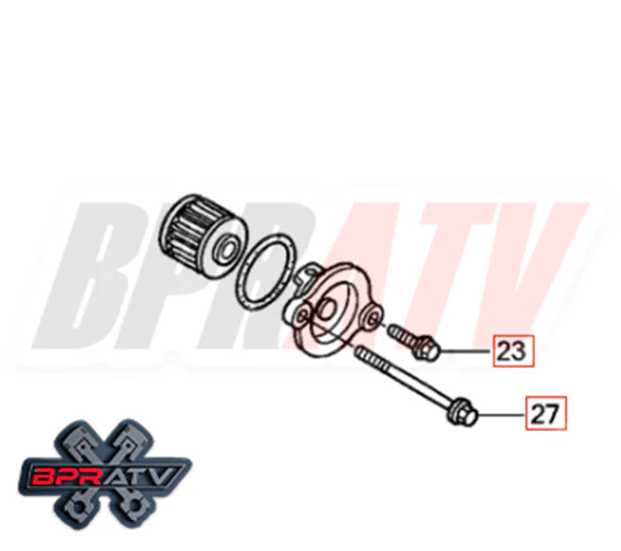09-16 CRF450R CRF 450R BPR Talon Titanium COMPLETE Motor Engine Bolts Bolt Kit - Image 10