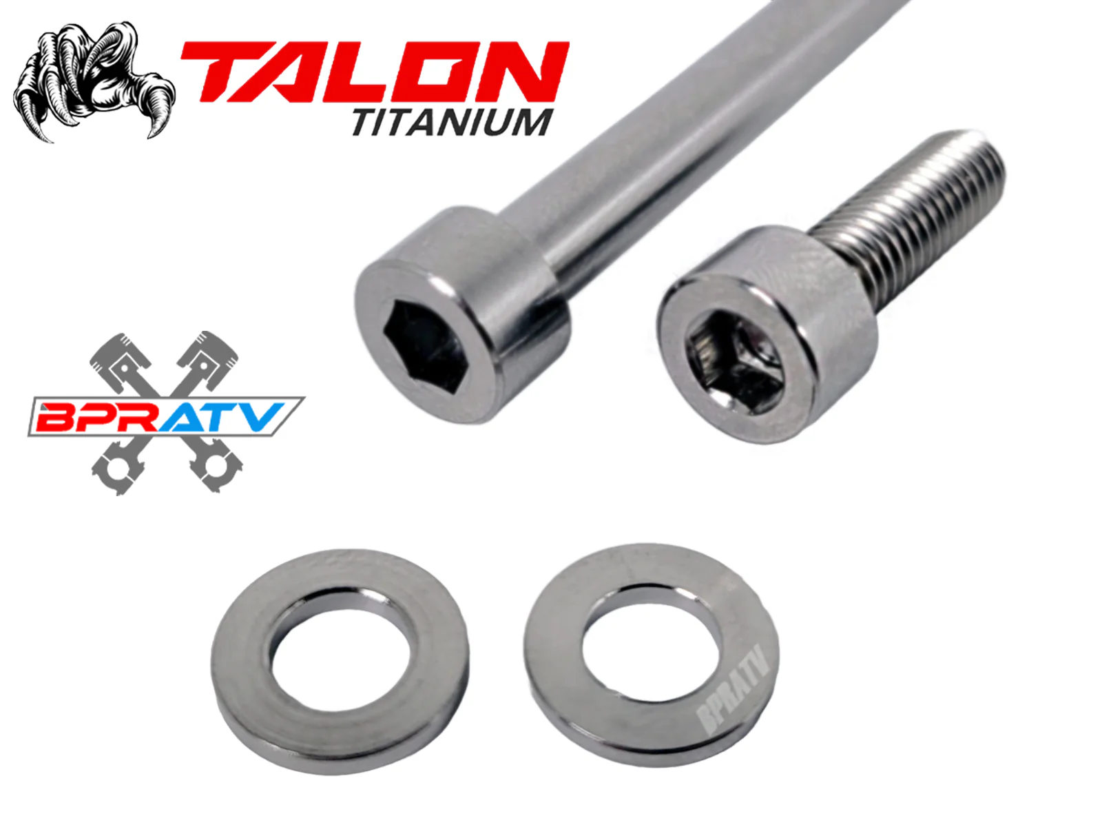 09-16 Honda CRF450R CRF 450R BPRATV Titanium Oil Filter Cover Bolt Bolts Kit - Image 6