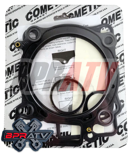 09-16 Honda CRF450R CRF 450R 96mm 12.5:1 CP RACE Coated Piston Cometic Gaskets - Image 9