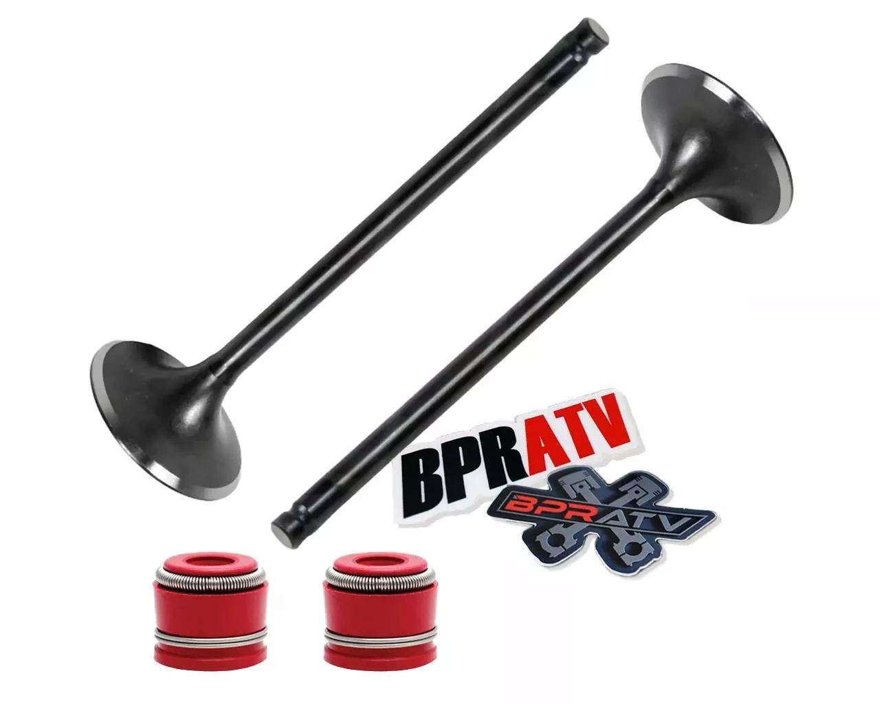 09-16 Kawasaki KX450F KX 450F OEM Head Kibblewhite EXHAUST Valves Seals Fix Kit - Image 6