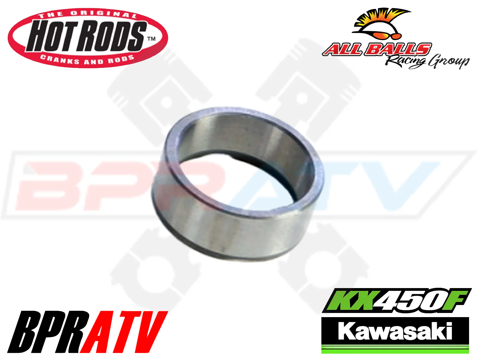 09-21 Kawasaki KX450F KX 450F KLX Hotrods Heavy Duty Transmission Bearings Kit - Image 12