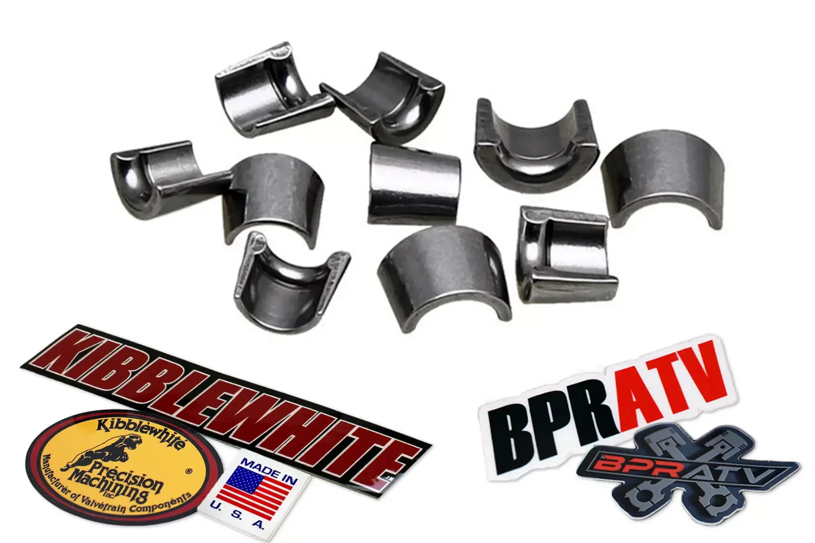 09-25 Yamaha YFZ450R YFZ 450R EFI Kibblewhite OEM Replacement Valve Keepers Kit