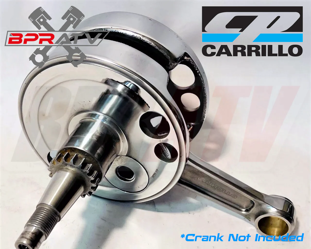 09+ Honda CRF450R CRF 450R CP Carrillo Stronger Heavy Duty Piston Connecting Rod - Image 2