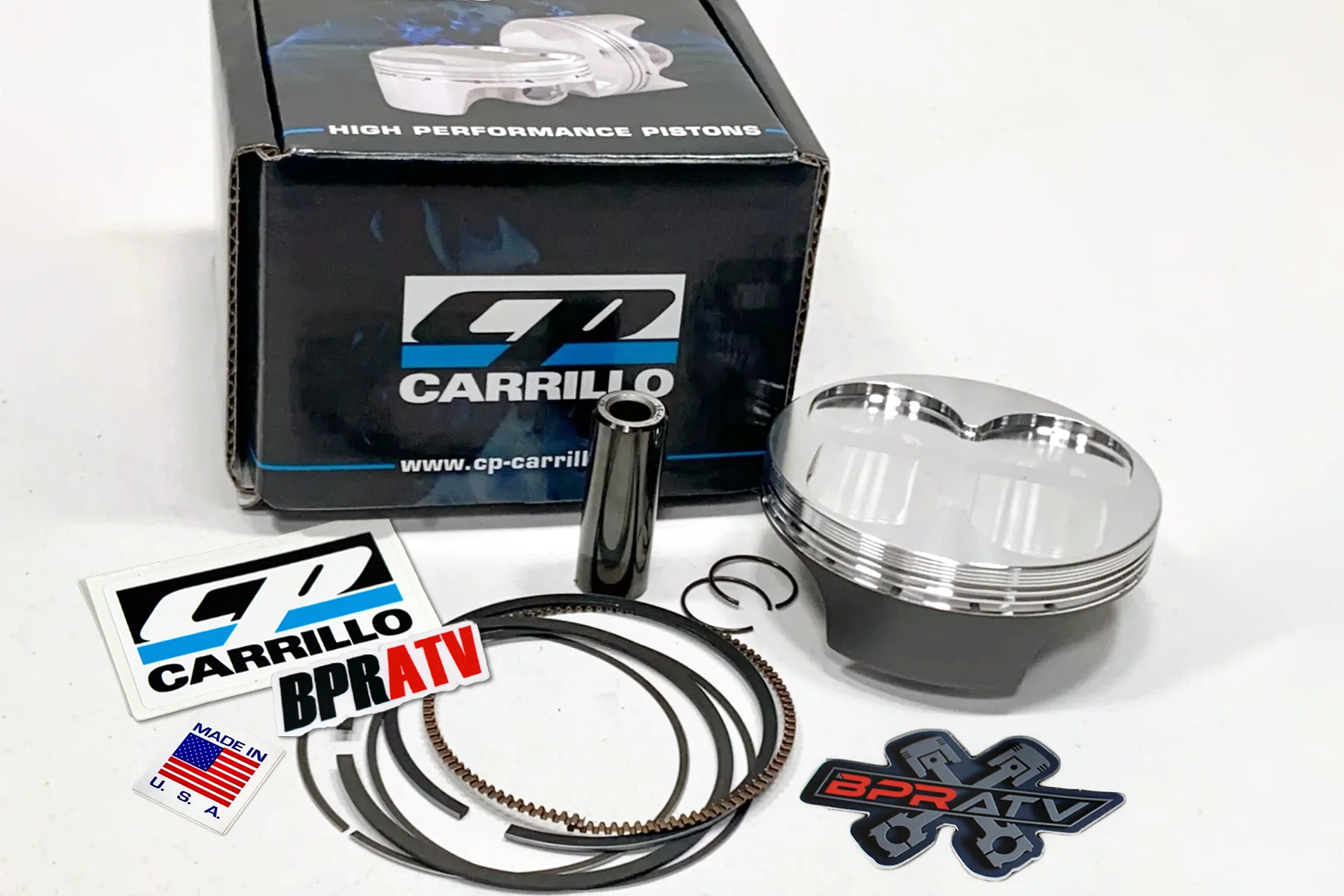10-13 Honda CRF250R CRF 250R 76.80mm 14:1 CP Coated Piston Cometic Gaskets Top - Image 3