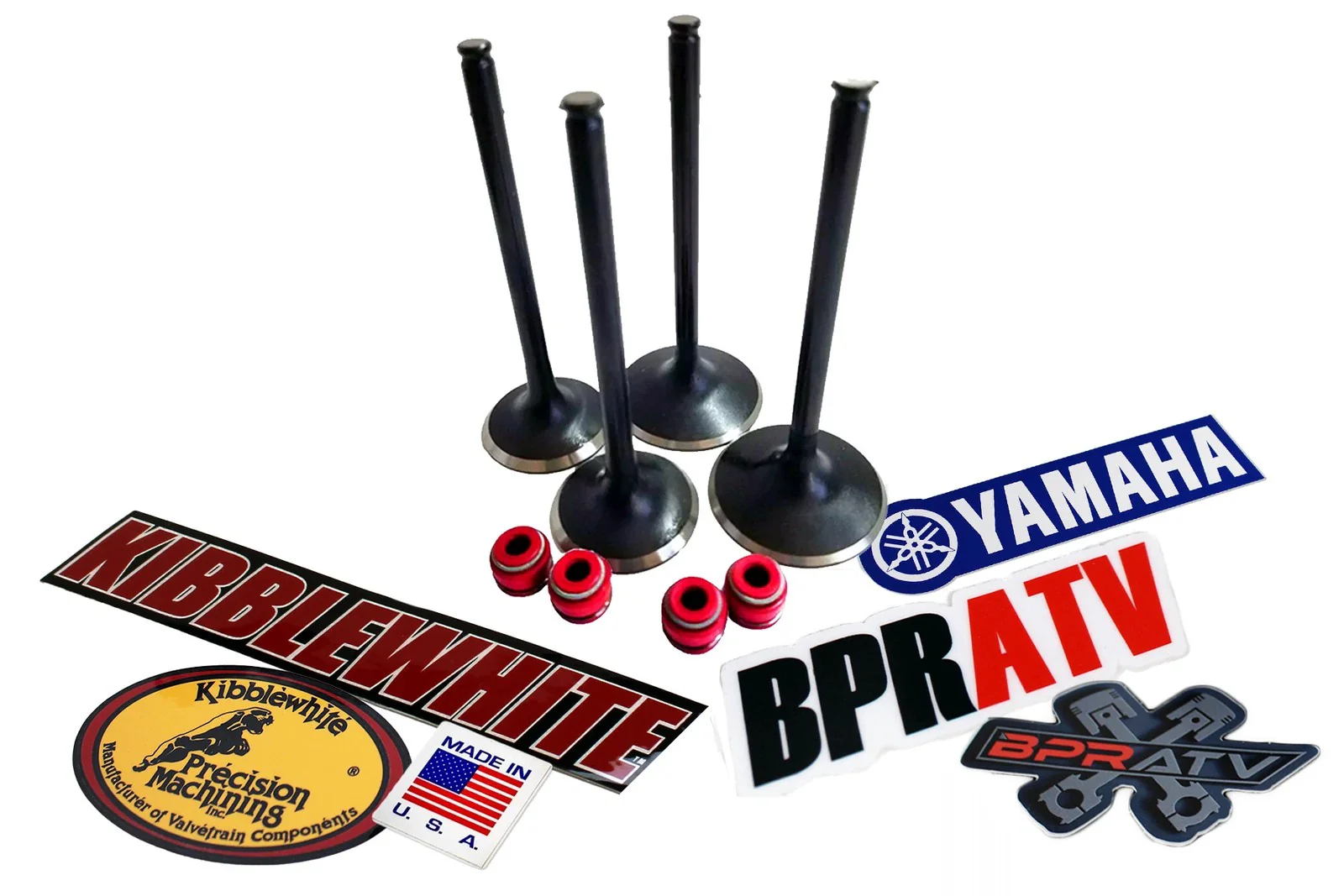 10-13 YZ450F Kibblewhite Valves Springs Kit Intake Exhaust KP Seals Head Rebuild - Image 10