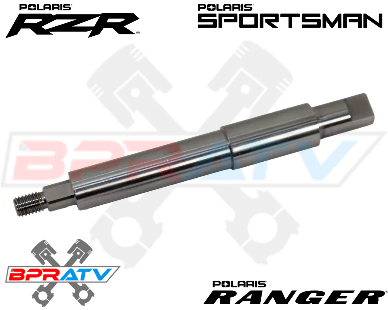 10-14 Polaris RZR 4 800 RZR4 800 BPR Heavy Duty OEM Replacement Water Pump Shaft - Image 4