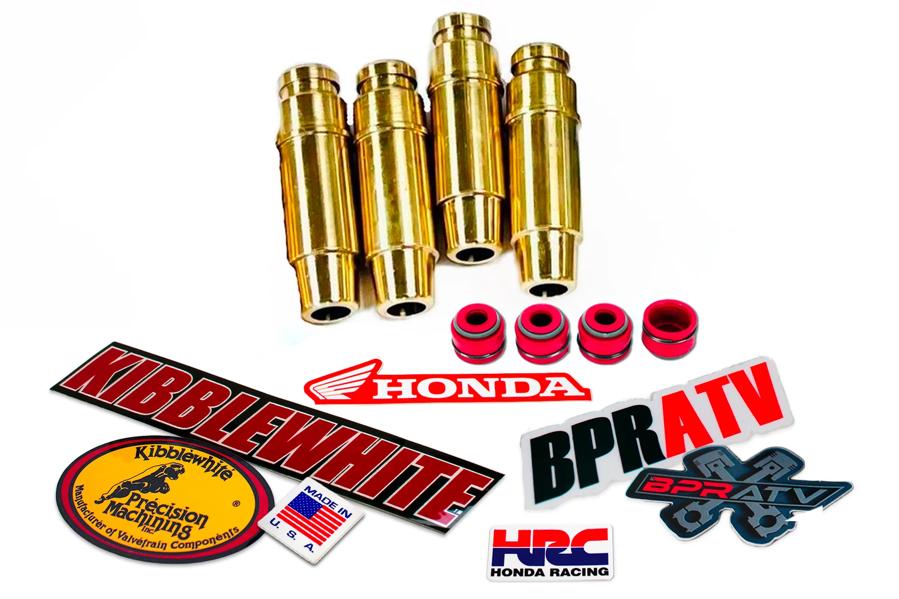 10-15 Honda CRF250R CRF 250R Kibblewhite Head Intake Exhaust Valve Guides Seals