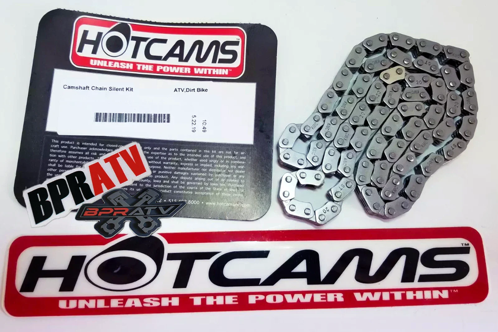 10-19 Yamaha YZ450F YZ 450F YZ450FX Hot Cams Hotcams Heavy Duty Cam Timing Chain - Image 10