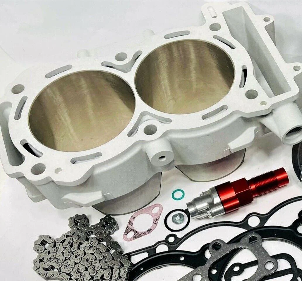 11 12 RZR XP 900 Top End Rebuild Kit 93m Complete Stock Bore Assembly Head Studs - Image 4