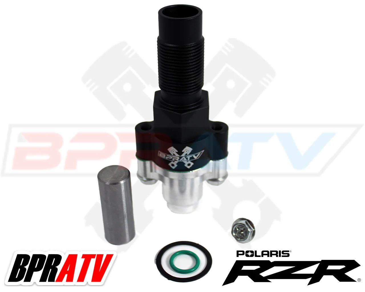 11-13 Polaris RZR XP900 XP 900 BLACK CNC Upgraded Cam Chain Timing Tensioner Kit - Image 21