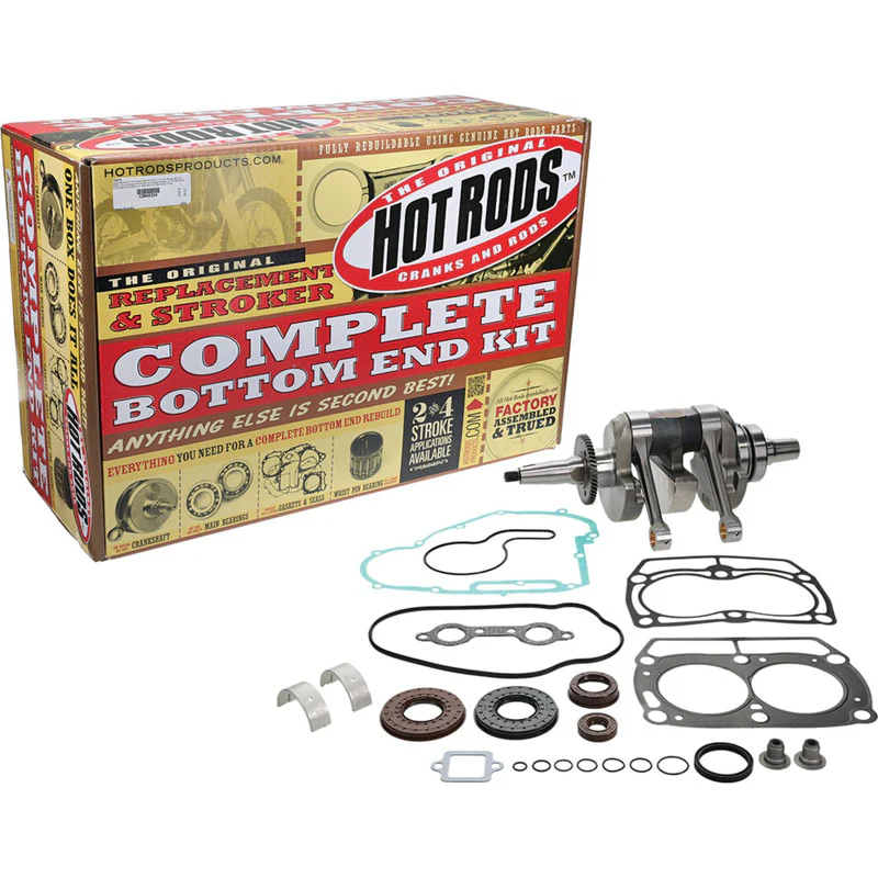 11-13 Polaris Sportsman 800 Engine Rebuild Kit Hot Rods Crankshaft Piston Gasket - Image 3
