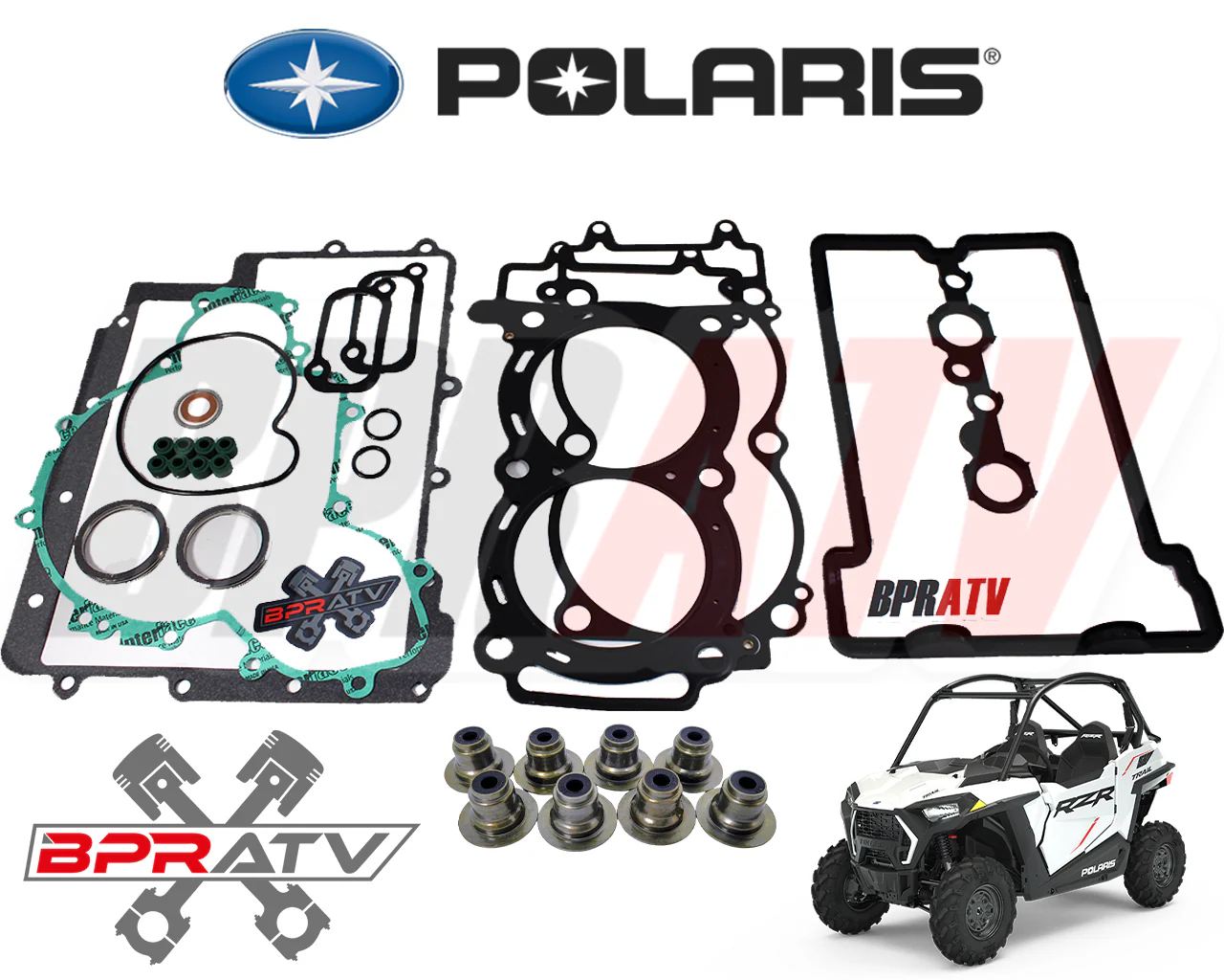 11-14 Polaris RZR XP 900 98mm BIG BORE Complete Gasket Kit Cometic Head Gasket - Image 7