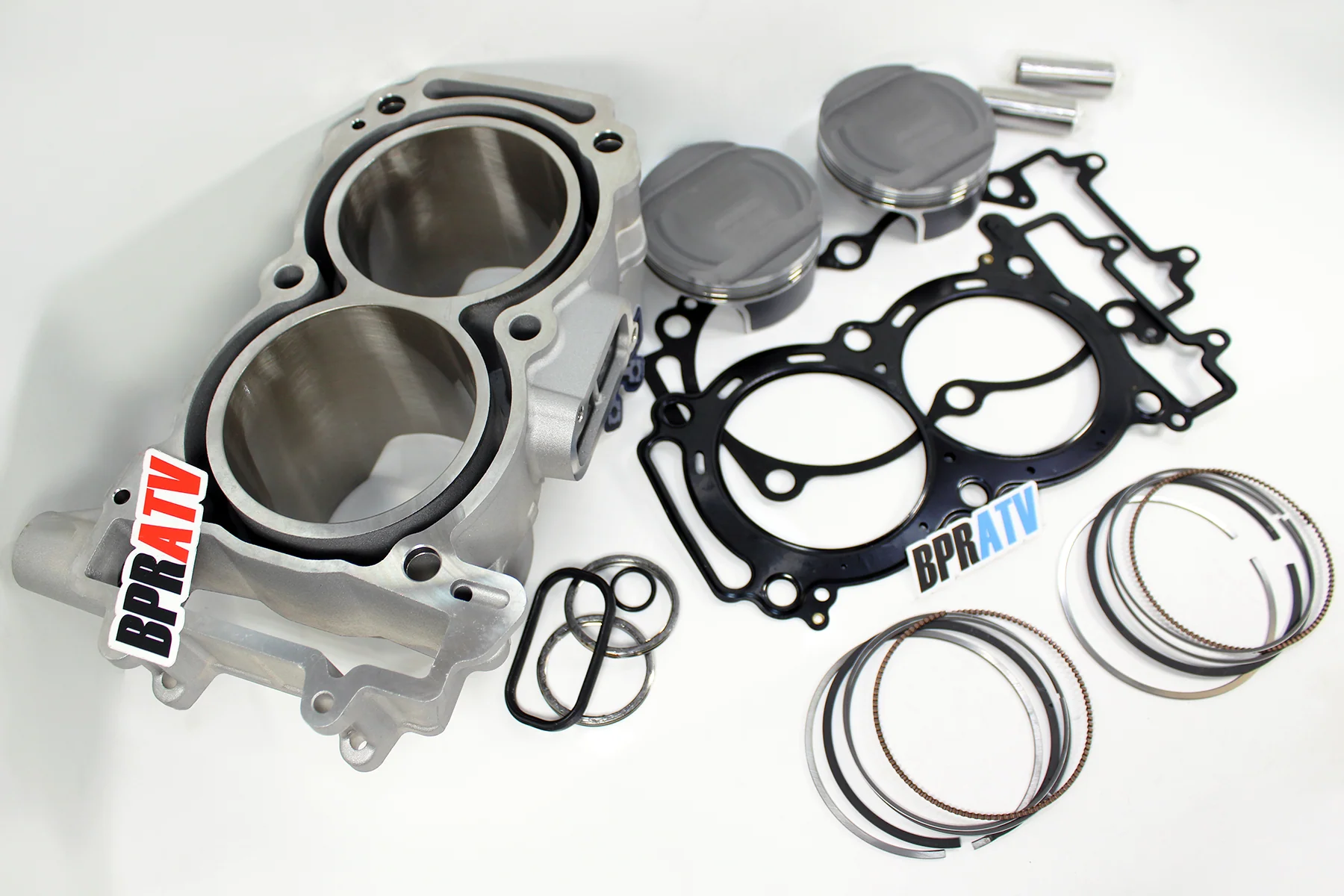 11-14 Polaris RZR XP 900 XP900 Cylinder 93mm Pistons Gaskets Top End Rebuild Kit - Image 17