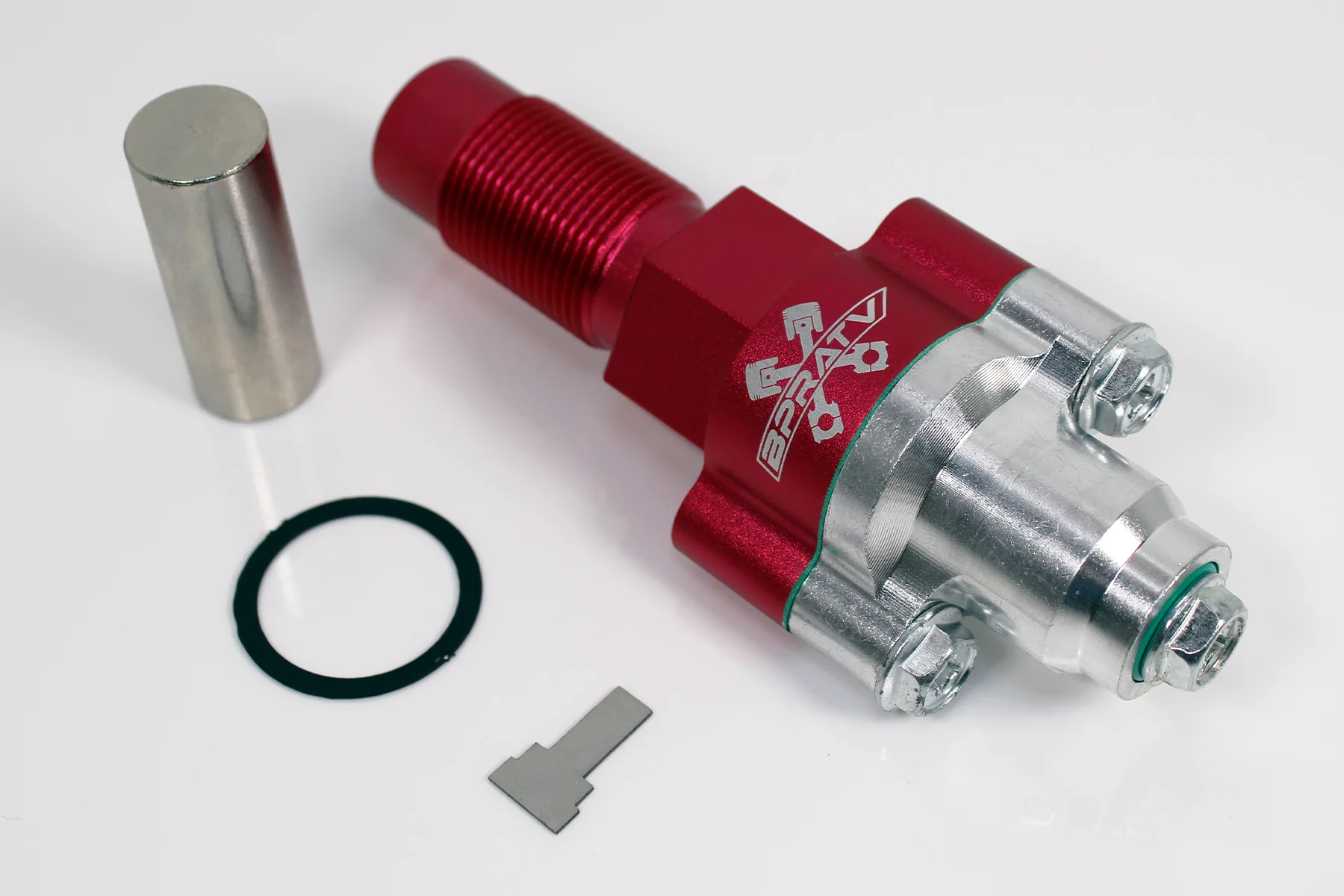 12 13 Polaris RZR XP 4 XP4 900 RED CNC Upgraded Cam Chain Timing Tensioner Kit - Image 13