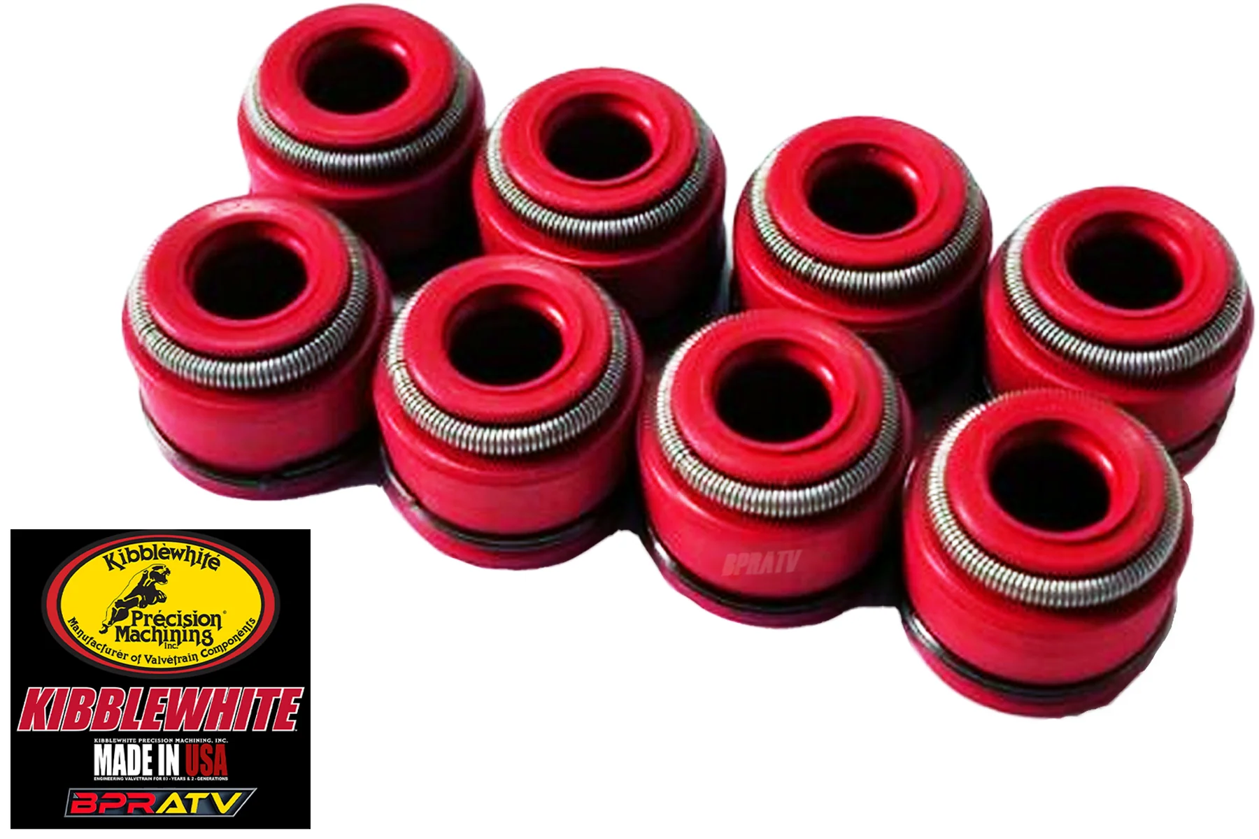 12-20 Yamaha WR250R WR 250R Kibblewhite Red Viton Valve Stem Seals Seal Four (4) - Image 13