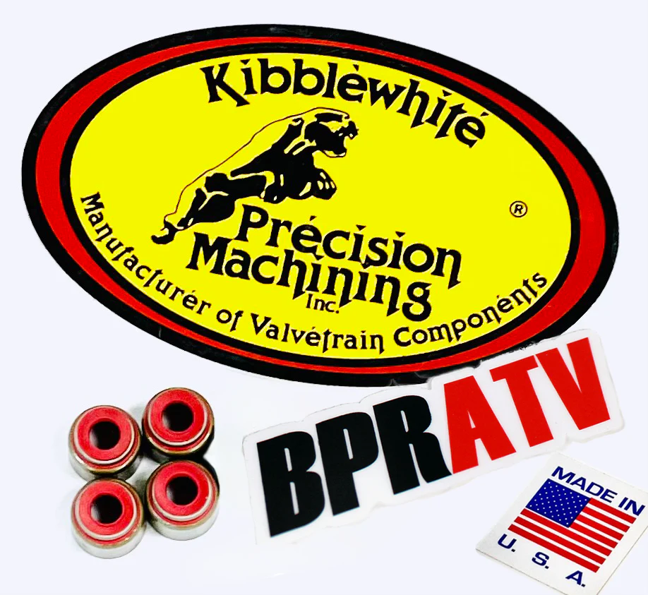 12-20 Yamaha WR250R WR 250R Kibblewhite Red Viton Valve Stem Seals Seal Four (4) - Image 5