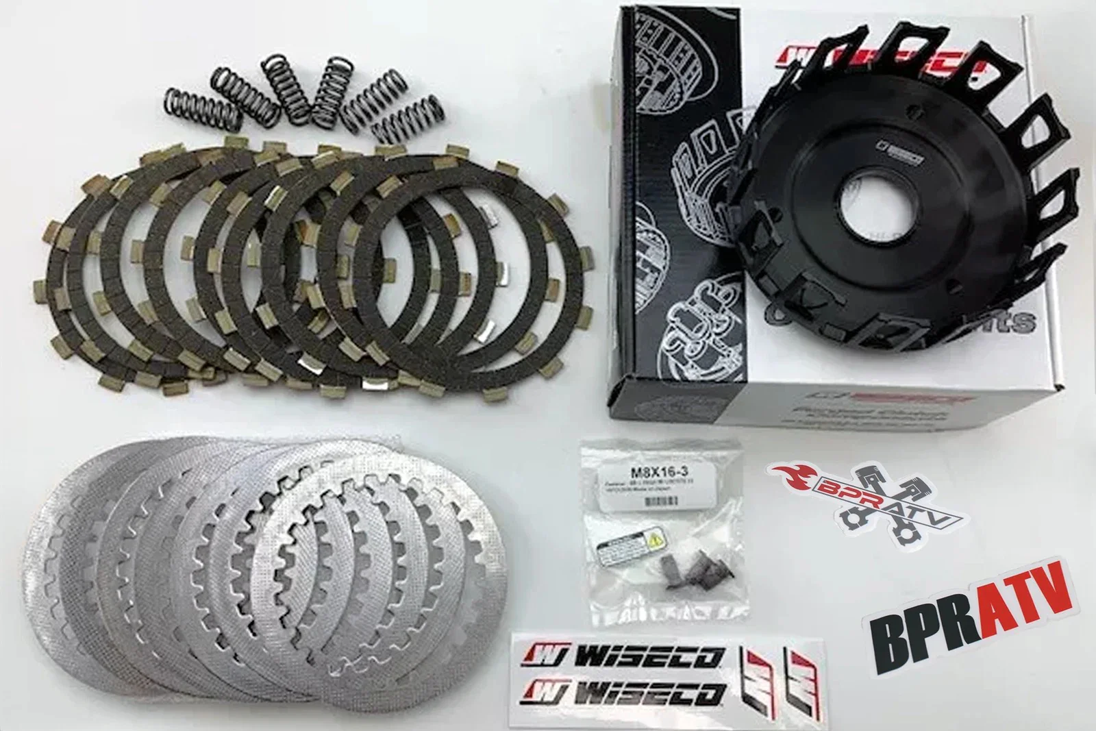 13-16 Honda CRF450R CRF 450R Wiseco Heavy Duty Billet Clutch Basket Fiber Spring - Image 17