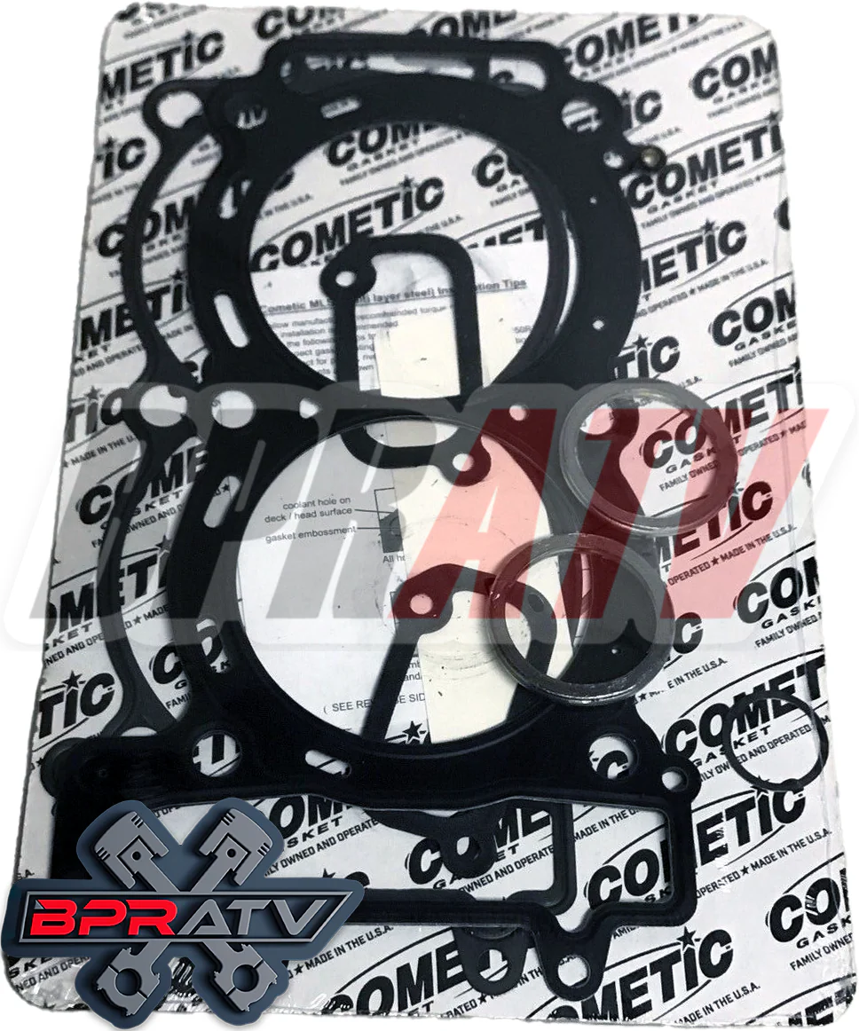 14-15 RZR XP 900 98mm Big Bore Cylinder Wossner Pistons Top End Rebuild Kit 975c - Image 16