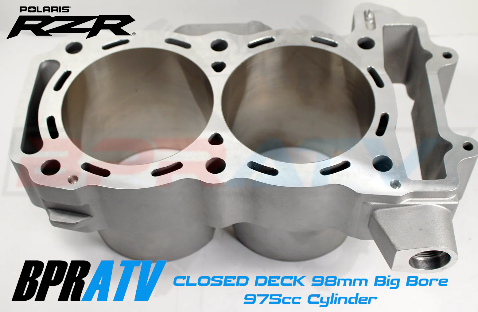 14-15 RZR XP 900 98mm Big Bore Cylinder Wossner Pistons Top End Rebuild Kit 975c - Image 3