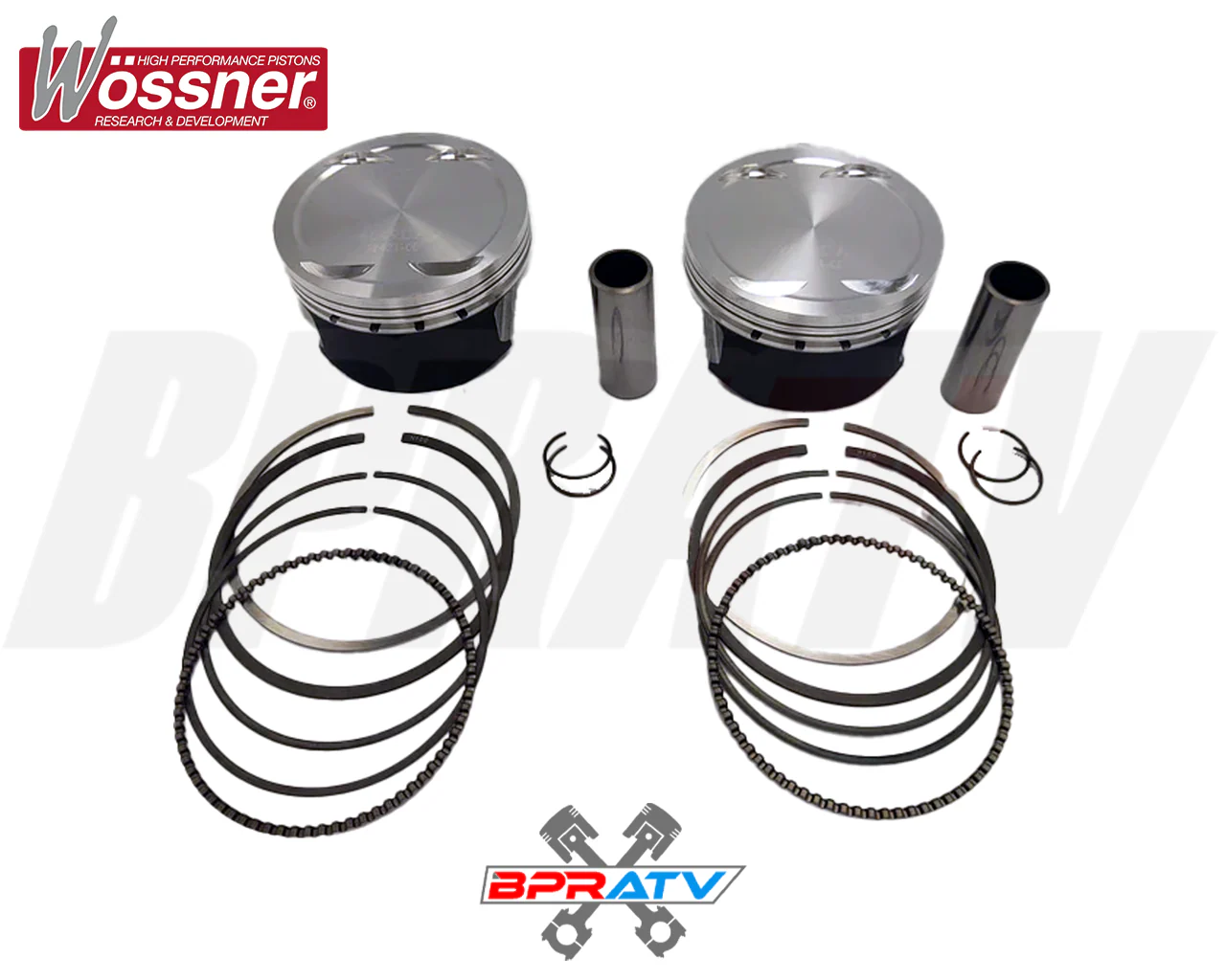 14-15 RZR XP 900 98mm Big Bore Cylinder Wossner Pistons Top End Rebuild Kit 975c - Image 7