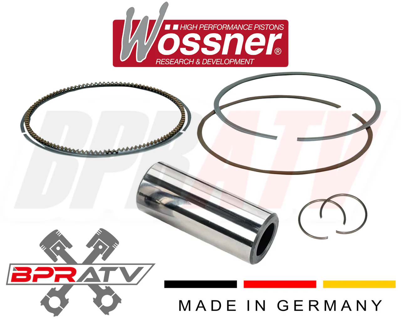 14-15 RZR XP 900 98mm Big Bore Cylinder Wossner Pistons Top End Rebuild Kit 975c - Image 8
