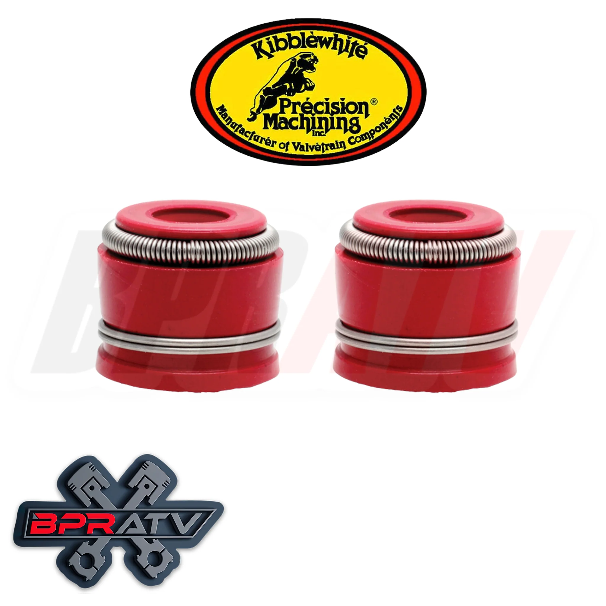 14-19 Yamaha YZ250FX 250FX Kibblewhite TITANIUM Intake Exhaust Valves RED Seals - Image 13