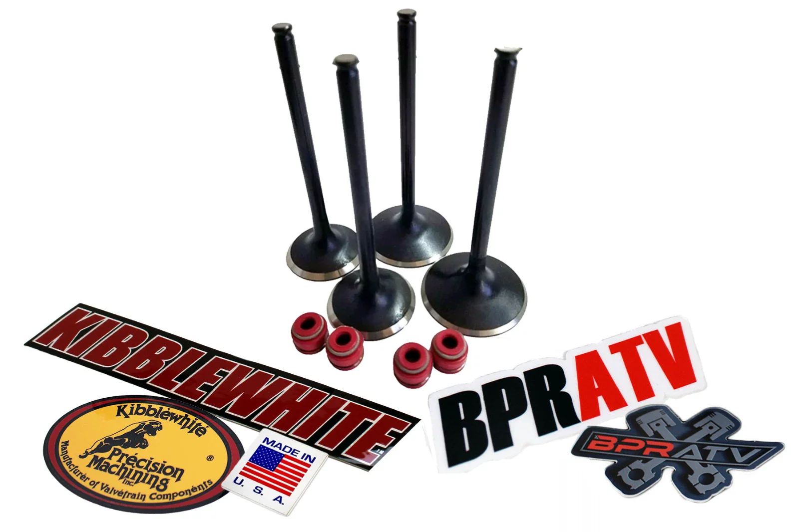 14-19 Yamaha YZ450F Kibblewhite Black Diamond Valve Kit OEM Replacement Valves 4 - Image 15