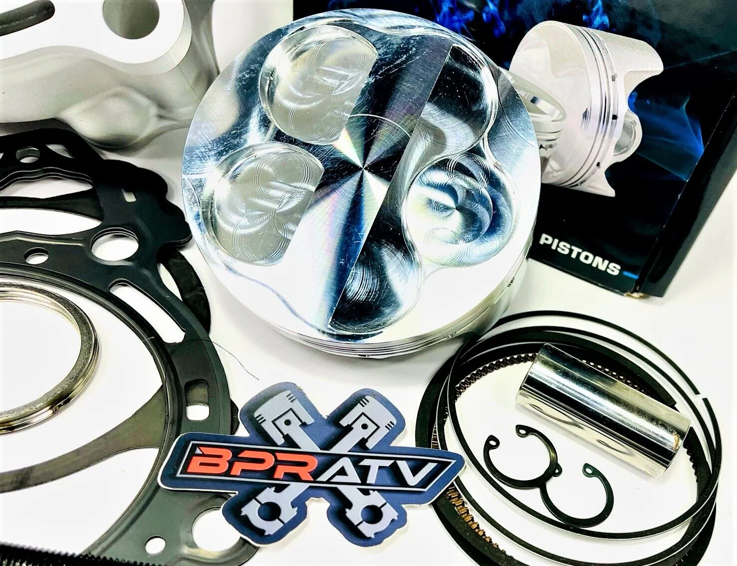 14-19 YZ250F Rebuild Kit 77m Cylinder Piston Top End Redo Upgrade Stock Bore Kit - Image 4