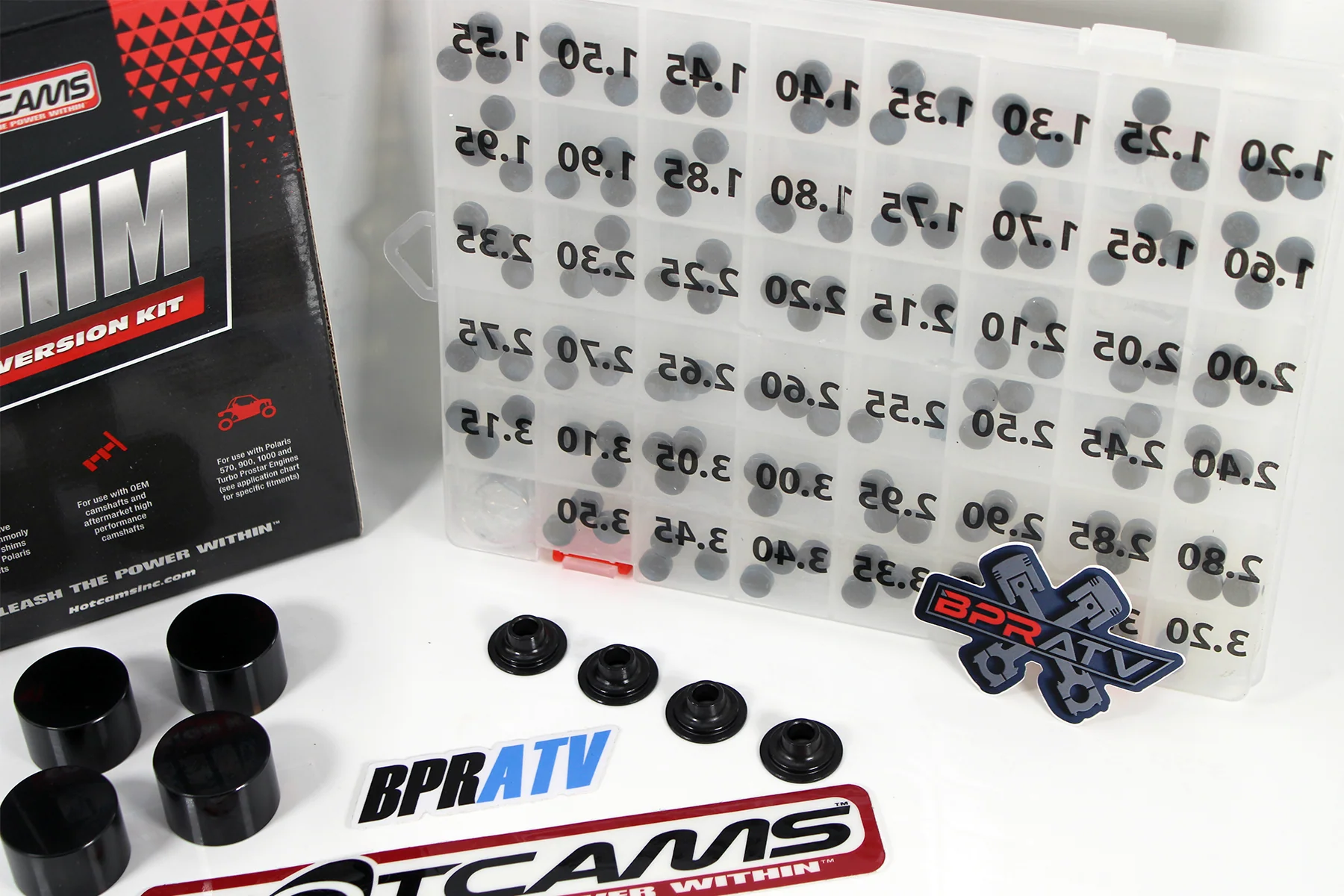 14-20 Polaris RZR 570 Hot Cams Valve Shim Conversion Kit w/ Hotcams Shim Kit DLC - Image 10