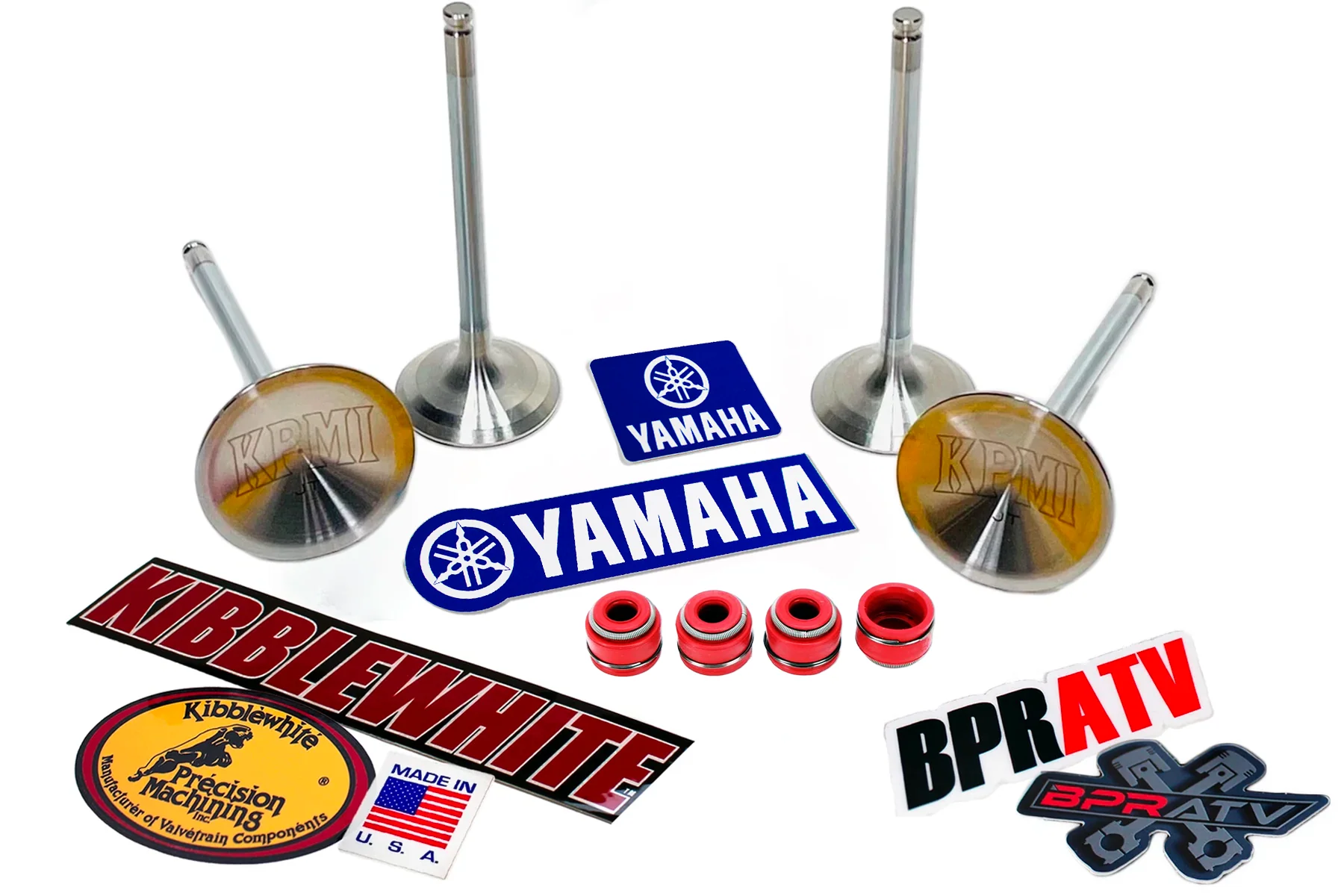 14-20 Yamaha YZ450F YZ 450F TITANIUM Kibblewhite Intake Exhaust Valves & Seals - Image 17