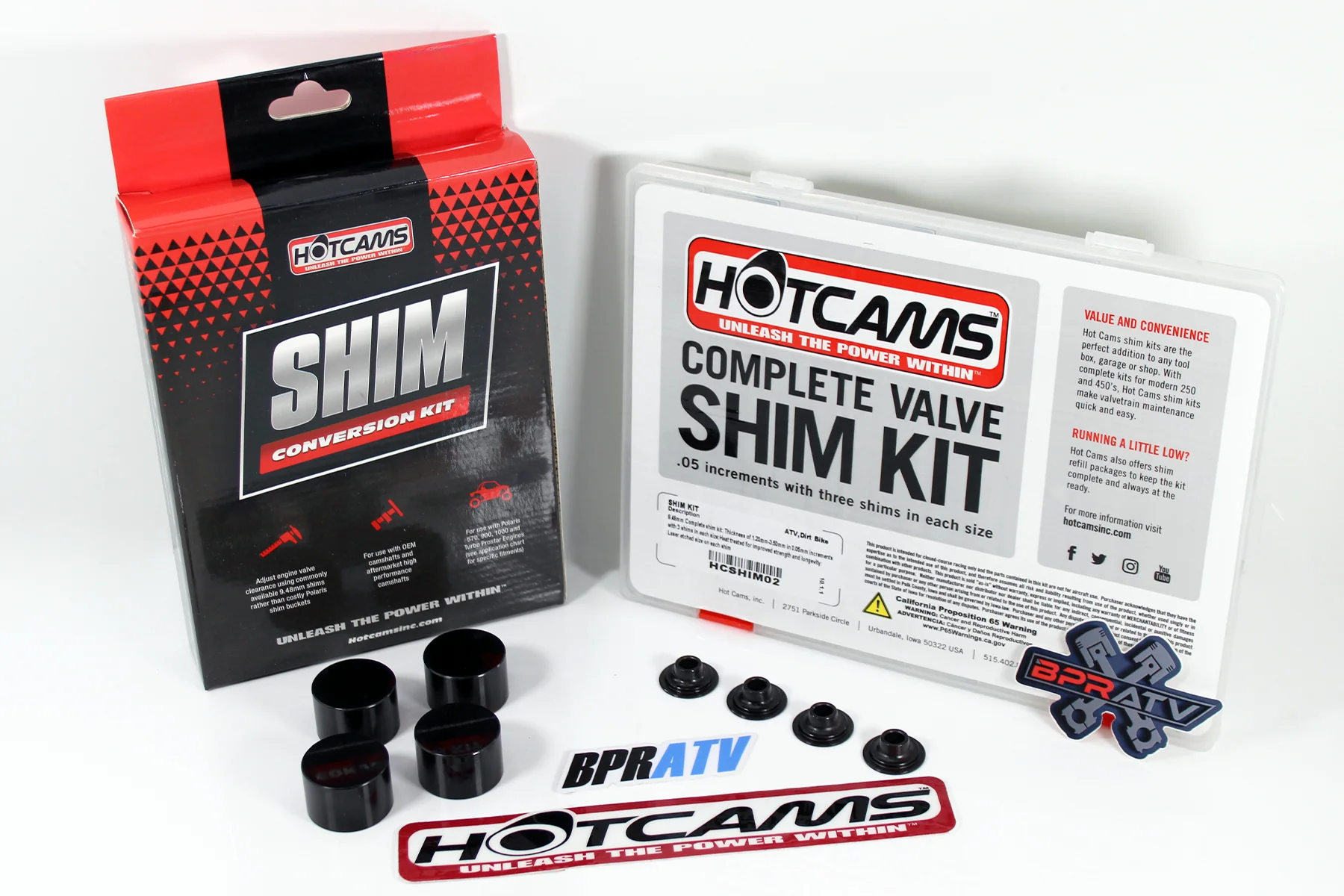 14-21 Polaris Ranger 570 Hot Cams Valve Shim Conversion Kit Hotcams Shim Kit DLC - Image 4