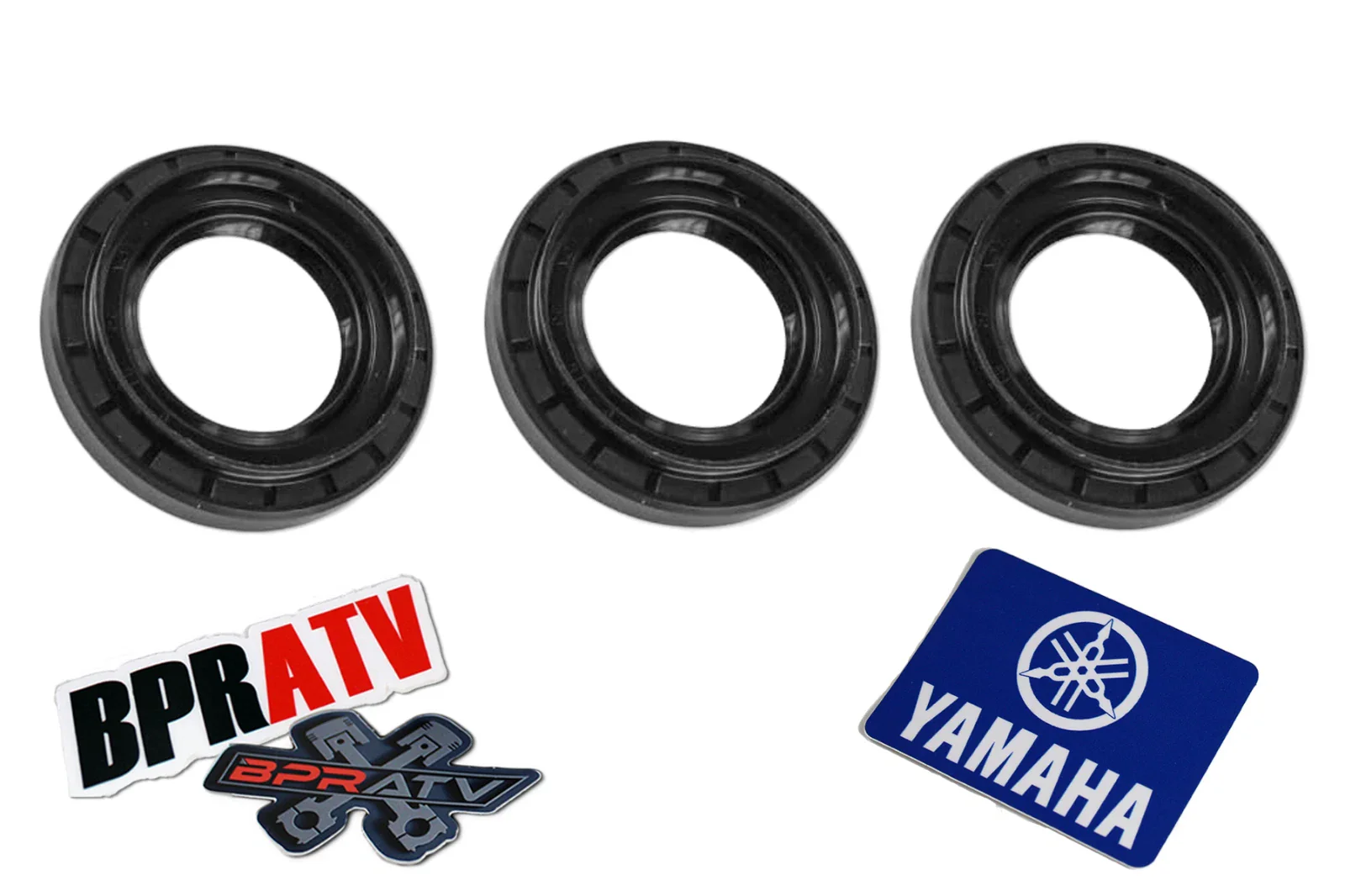 14-25 Rear Differential Oil Seal Fits Yamaha Viking 700 YXZ1000R Set of 3 Three - Image 2