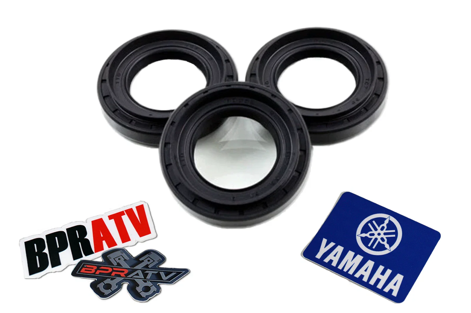 14-25 Rear Differential Oil Seal Fits Yamaha Viking 700 YXZ1000R Set of 3 Three - Image 4