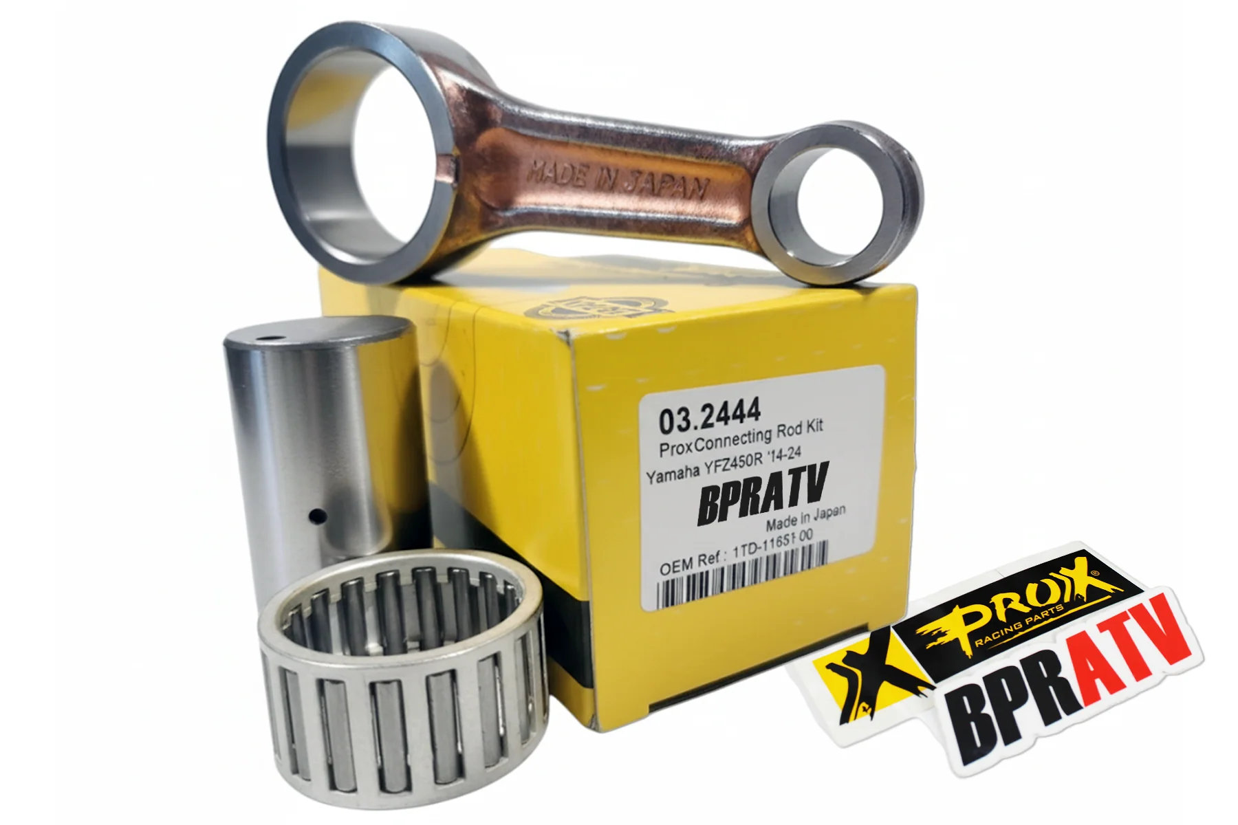 14-25 Yamaha YFZ450R/X ProX Crank Rod Kit 03.2444 Pro X Connecting Rod Kit JAPAN - Image 2